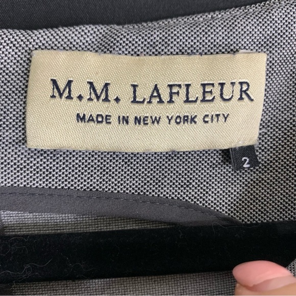 M. M. Lafleur The Sarah Pique Shift Business Casual Dress, size 2 - Picture 3 of 10